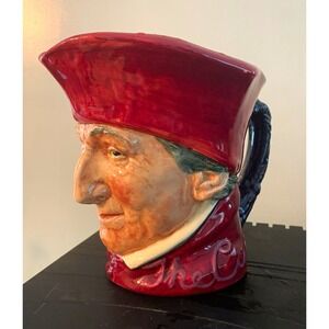 RARE Vintage Royal Doulton "The Cardinal" Large Character Toby Jug - "A" Mark